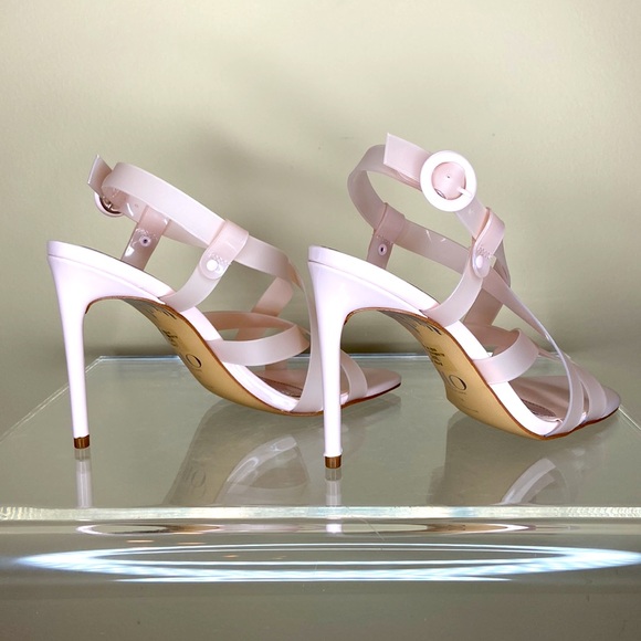 NWT Jennifer Lopez seashell pink color heels, size 7, super pretty! - Picture 9 of 11